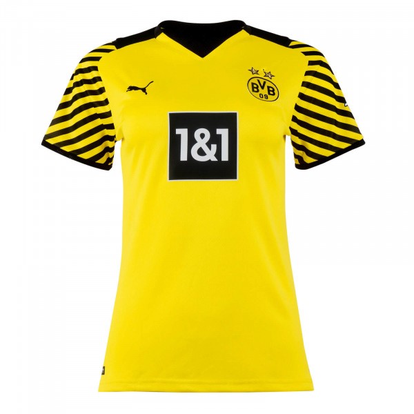 Tailandia Camiseta Dortmund Mujer 1st 2021-2022 Amarillo